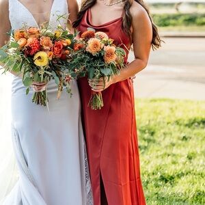 Terra Corta cowlneck Dress